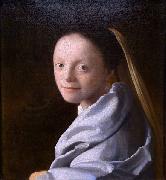 Study of a young woman Johannes Vermeer